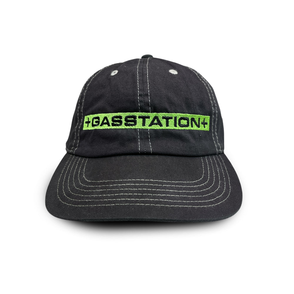 Gas station logo cap - black
