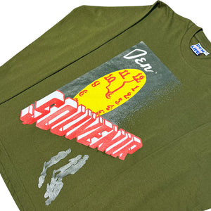 
                  
                    10AM CLOCK TEE - OLIVE GREEN
                  
                