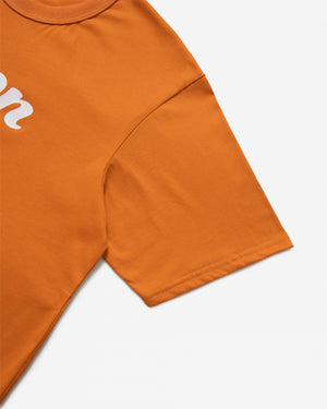 
                  
                    Curved Logo Boxy - Lightweight Supersoft T-Shirt - Thai Tea
                  
                