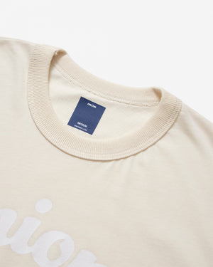 
                  
                    Curved Logo Boxy - Lightweight Supersoft T-Shirt - Ecru
                  
                