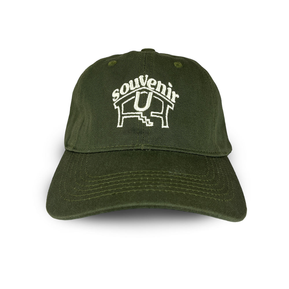 DEN SOUVENIR x UNFOUND PROJECT U SOUVENIR cap (green)