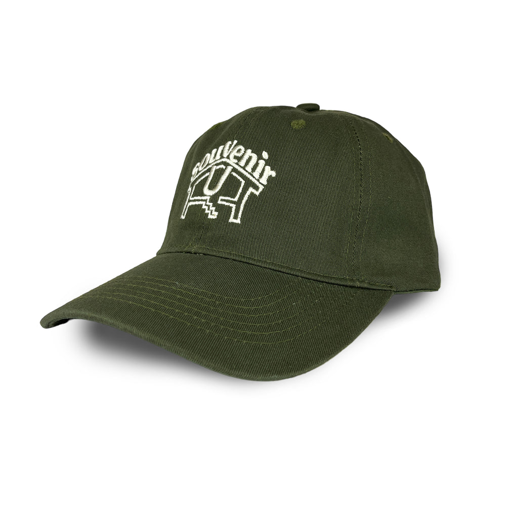 
                  
                    DEN SOUVENIR x UNFOUND PROJECT U SOUVENIR cap (green)
                  
                