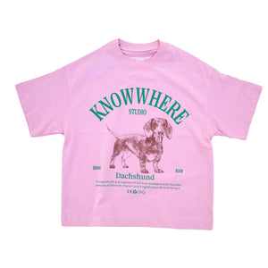 
                  
                    Dachshund tee (pink)
                  
                
