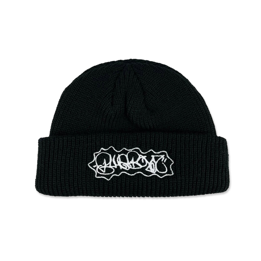 Tagging beanie, black