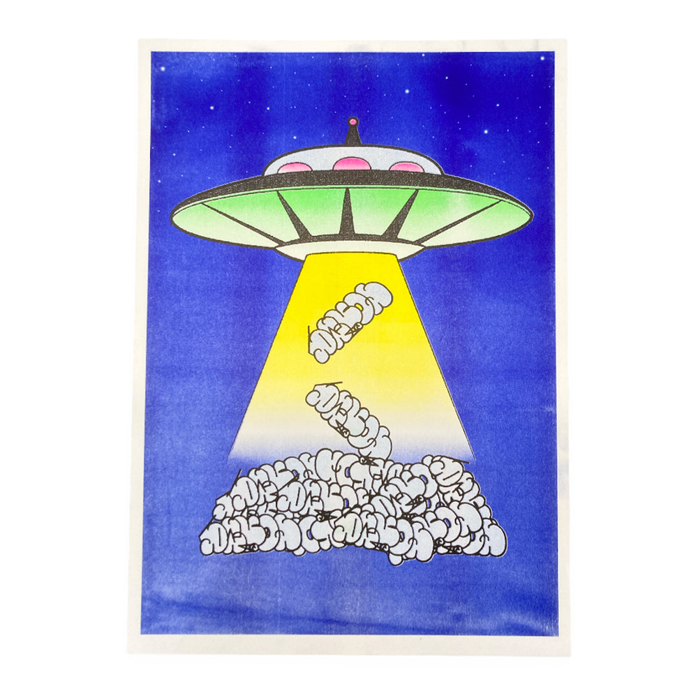 
                  
                    BEKOS UFO Risograph Print v.2, Multi
                  
                