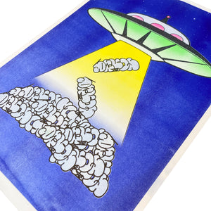 
                  
                    BEKOS UFO Risograph Print v.2, Multi
                  
                