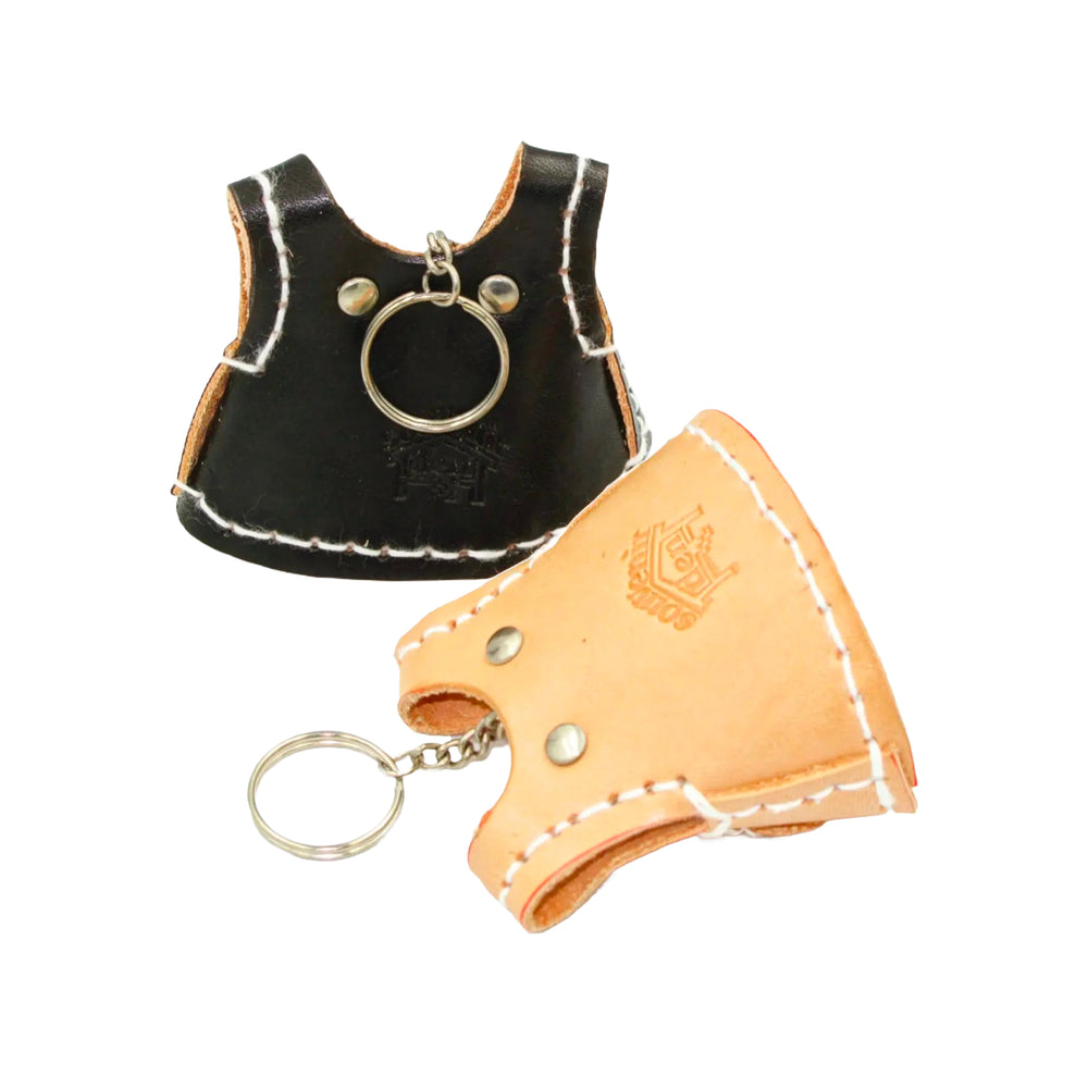 
                  
                    DEN Mini Leather Vest Keychain, Multi
                  
                