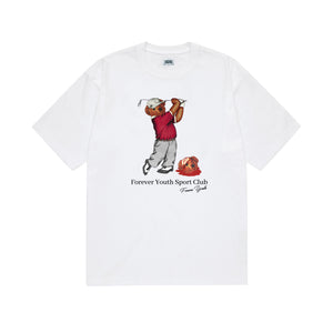 
                  
                    Forever Youth Sport Club Tee, White
                  
                