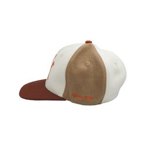 
                  
                    N.O. Logo 6 Panel Wool Cap, Brown
                  
                