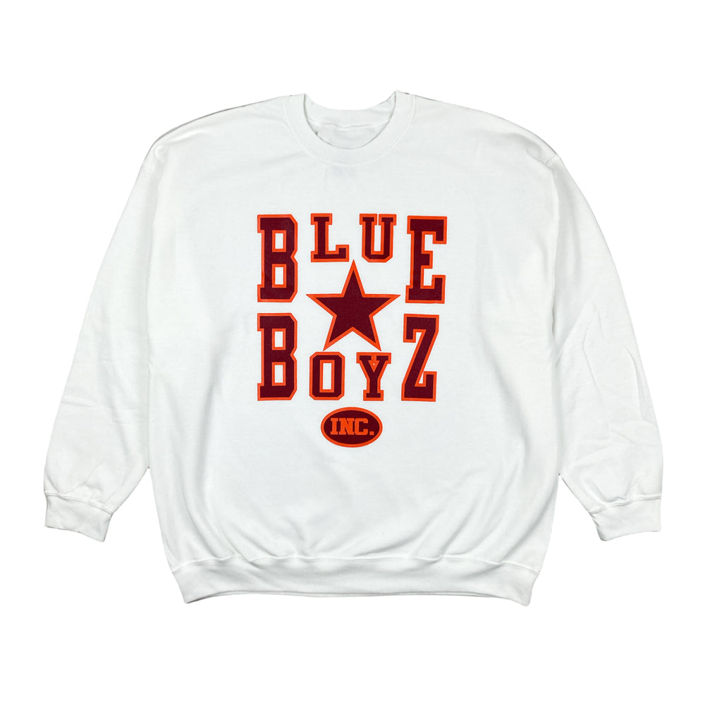 Star College Crew Sweatshirt, White