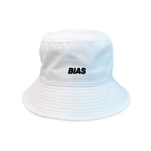 
                  
                    BIAS Logo Bucket Hat, White
                  
                