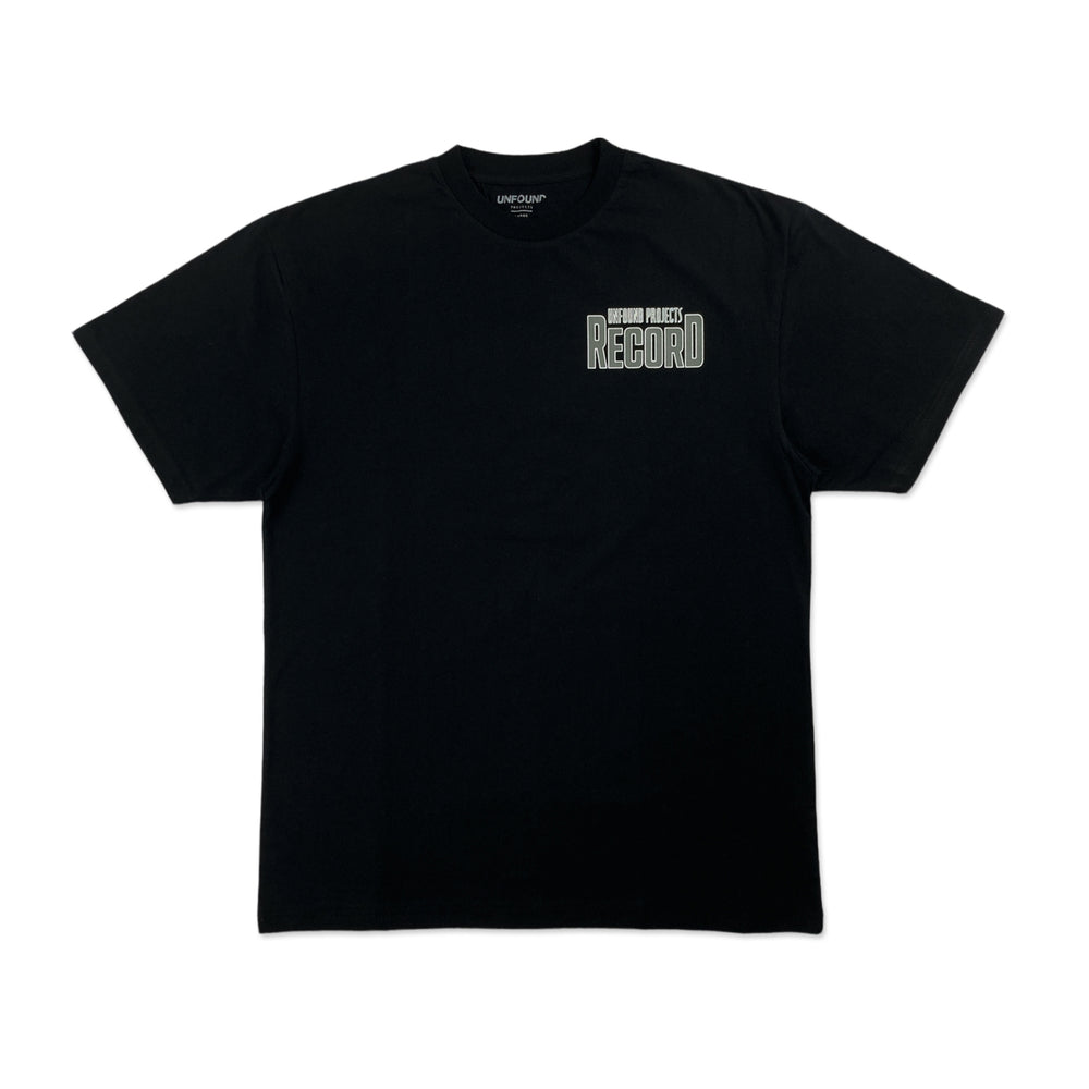 
                  
                    Unfound Record Tee, Black
                  
                