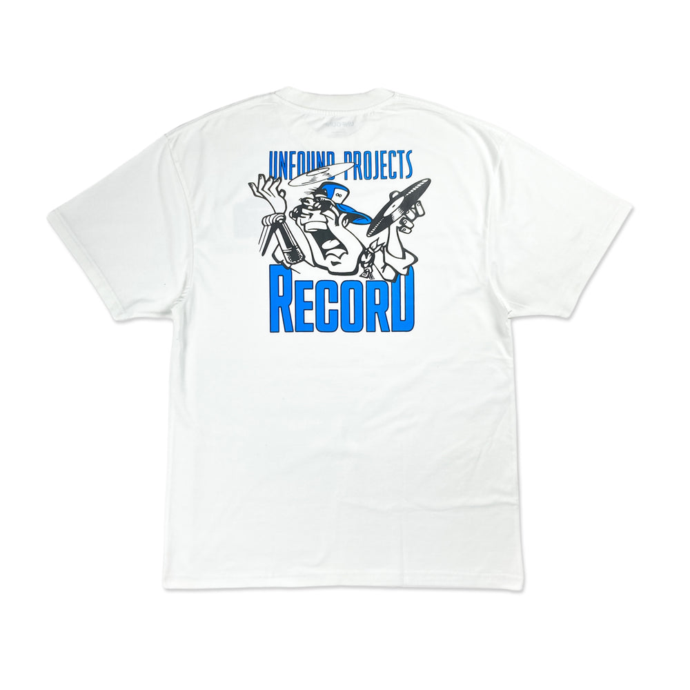 Unfound Record Tee, White