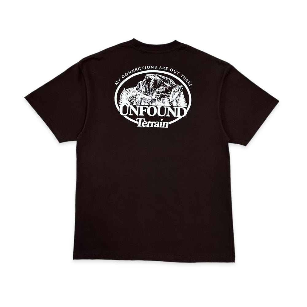 Unfound Terrain Tee, Dark Brown