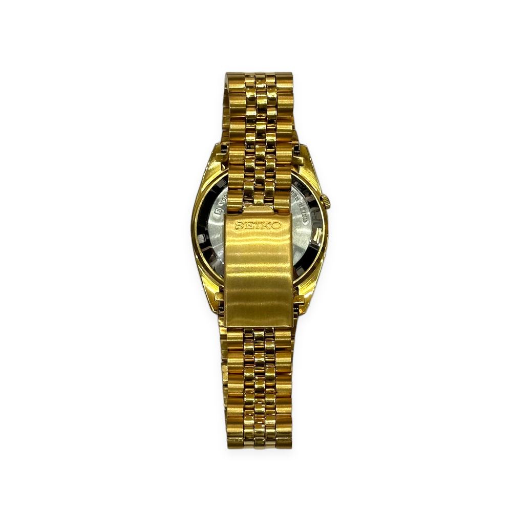 
                  
                    Seiko Thai Numerals Automatic Watch Gold, Burgundy
                  
                