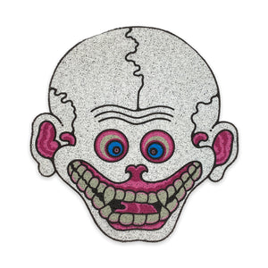 
                  
                    Yellow Fever Skull Mat, White
                  
                