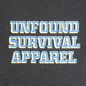 
                  
                    Unfound Survival Apparel Tee, Bleached Black
                  
                