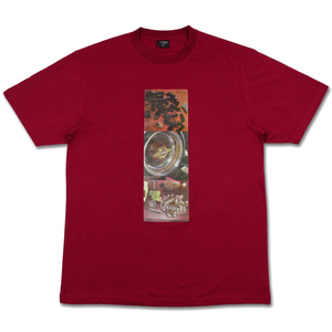 
                  
                    Made In The Hood Tee, Burgundy
                  
                