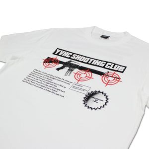 
                  
                    Shooting Club Tee, White
                  
                