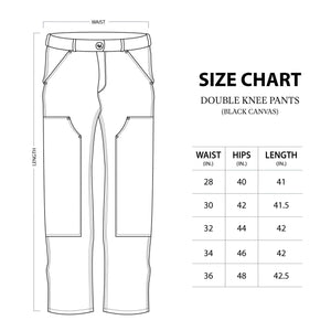 
                  
                    KNOW'WHERE Double Knee Pants, Black
                  
                