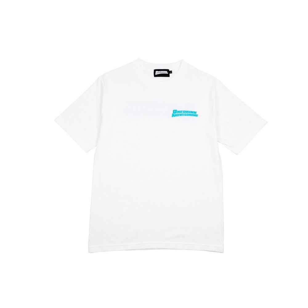 2D logo tee, White