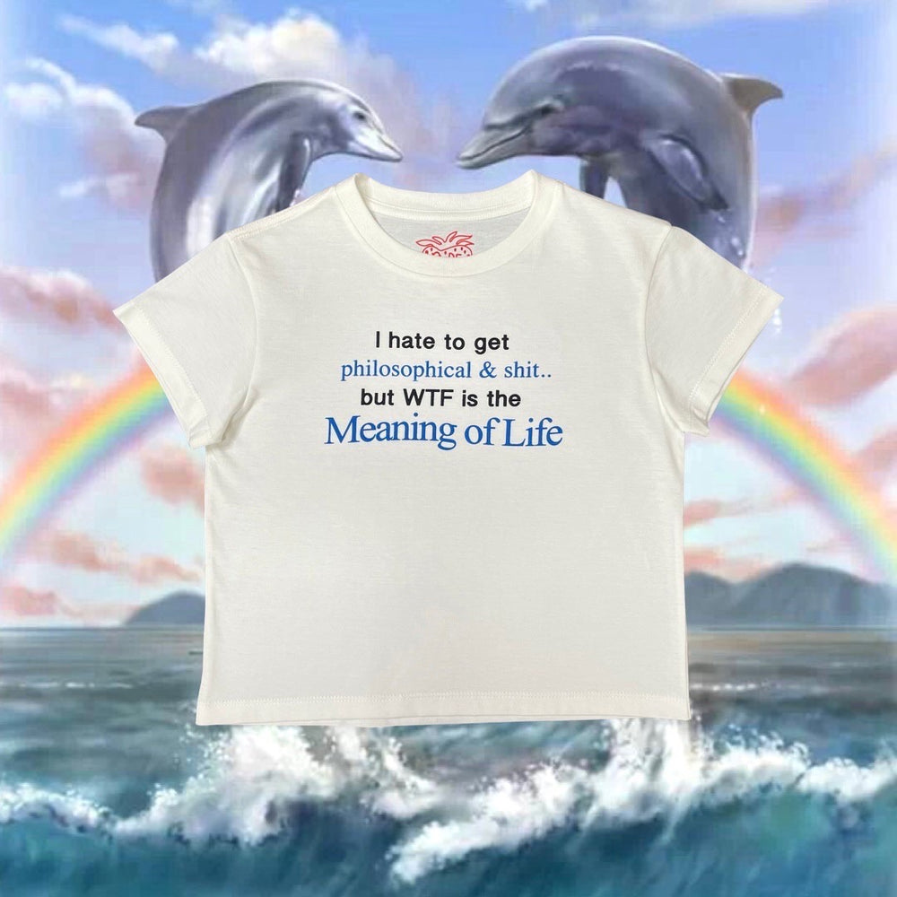 Meaning Of Life baby tee