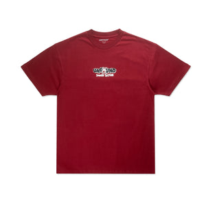 
                  
                    Unfound X PPOW Sound System Tee, Burgundy
                  
                