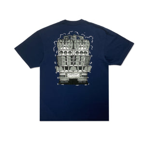 
                  
                    Unfound X PPOW Sound System Tee, Navy
                  
                