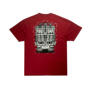 
                  
                    Unfound X PPOW Sound System Tee, Burgundy
                  
                