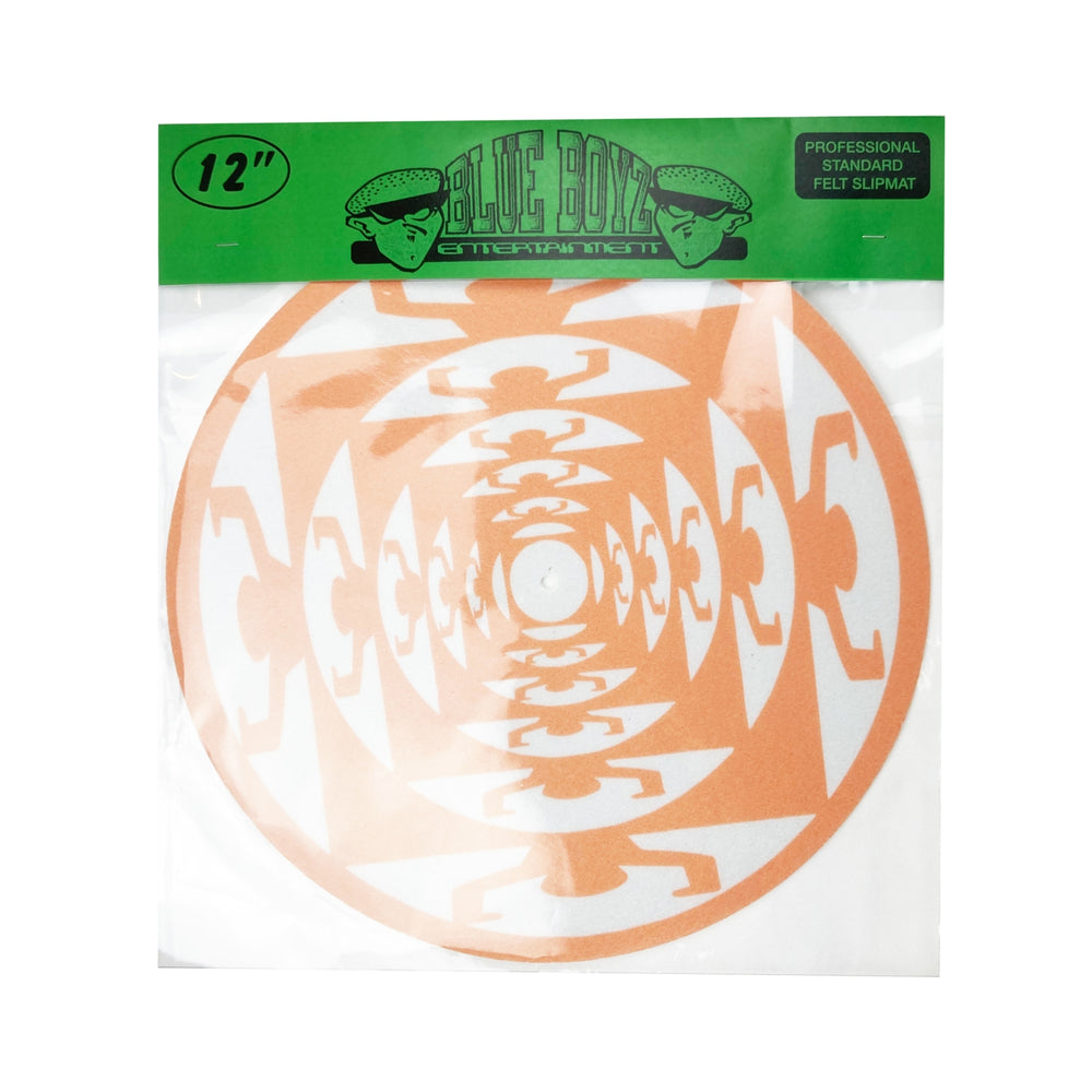 Blue Boyz Ent. Vinyl Slipmat, Orange