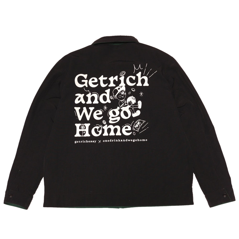 
                  
                    One Drink x Get Rich Easy Reversible Jacket, Multi
                  
                