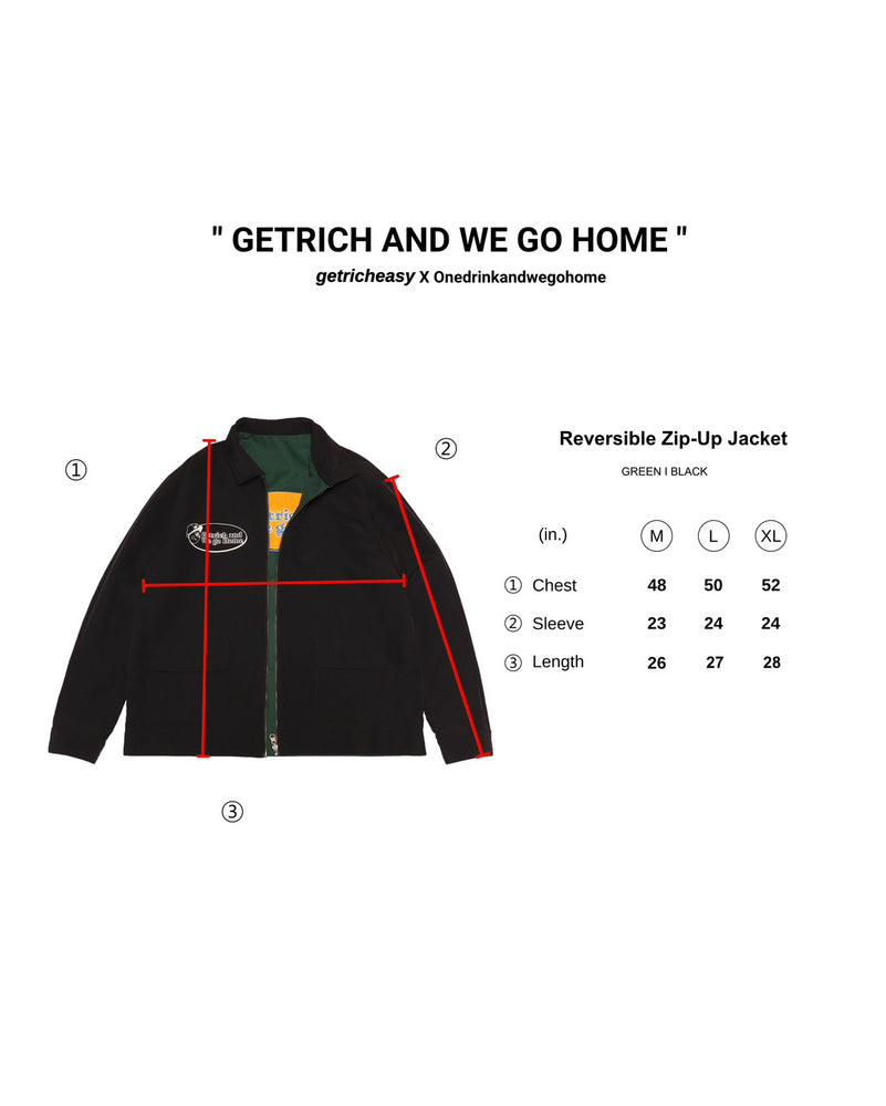 
                  
                    One Drink x Get Rich Easy Reversible Jacket, Multi
                  
                
