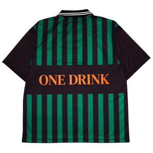 
                  
                    One Drink x Get Rich Easy Football Jersey, Green
                  
                