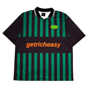 
                  
                    One Drink x Get Rich Easy Football Jersey, Green
                  
                
