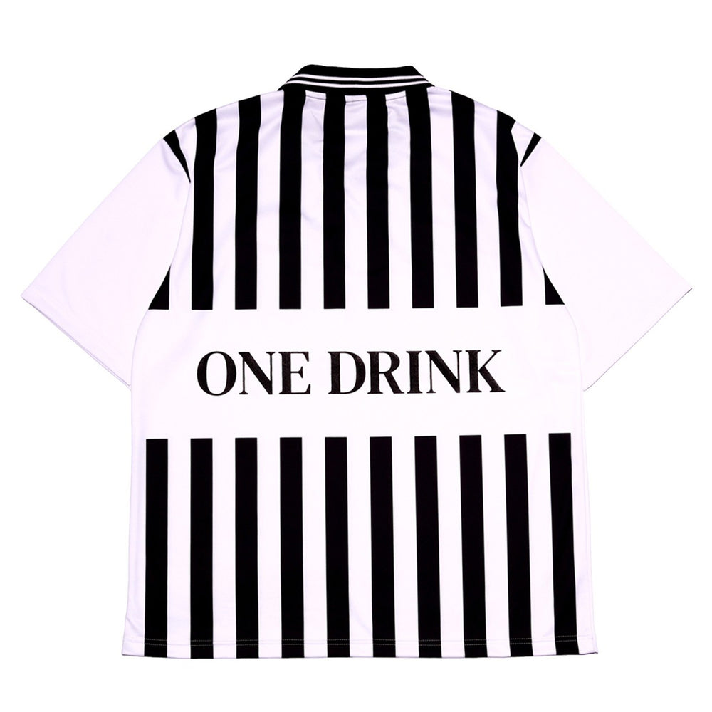 
                  
                    One Drink x Get Rich Easy Football Jersey, White
                  
                