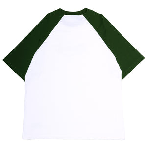 
                  
                    One Drink x Get Rich Easy Raglan Tee, Green
                  
                