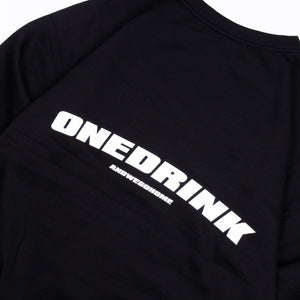 
                  
                    One Drink Logo Sweatshirt, Black/White
                  
                