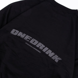 
                  
                    One Drink Logo Sweatshirt, Black/Black
                  
                