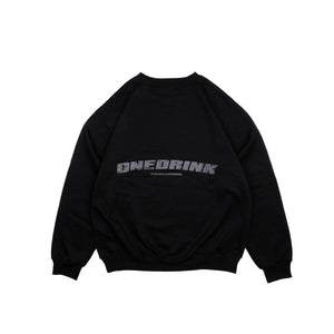 
                  
                    One Drink Logo Sweatshirt, Black/Black
                  
                