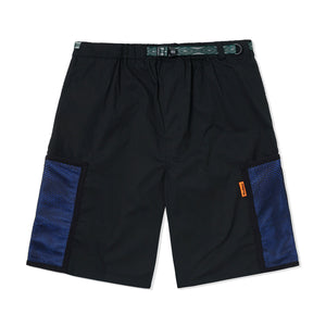 
                  
                    Mesh Cargo Shorts, Black
                  
                