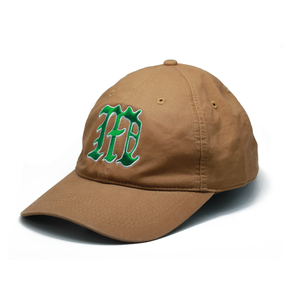 
                  
                    Embroidered M Cap, Brown
                  
                