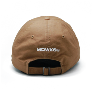 
                  
                    Embroidered M Cap, Brown
                  
                