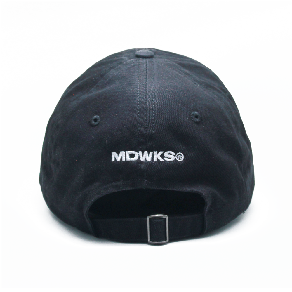 
                  
                    Embroidered M Cap, Black
                  
                