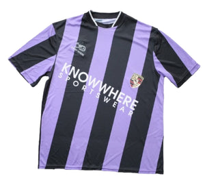 
                  
                    KNOW'WHERE Football Jersey, Black/Purple
                  
                