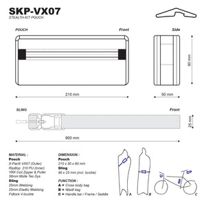 
                  
                    SKP-VX07 Stealth Kit Pouch, Black
                  
                