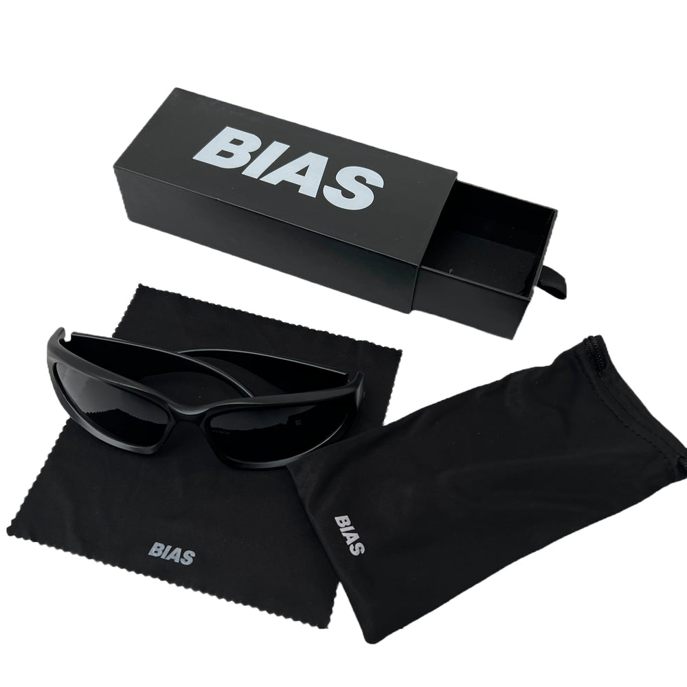 
                  
                    BIAS Laser Logo Eyewear, Black/Mirror Lens
                  
                