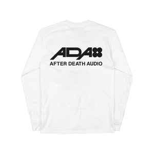
                  
                    After Death Audio Long Sleeve Tee, White
                  
                
