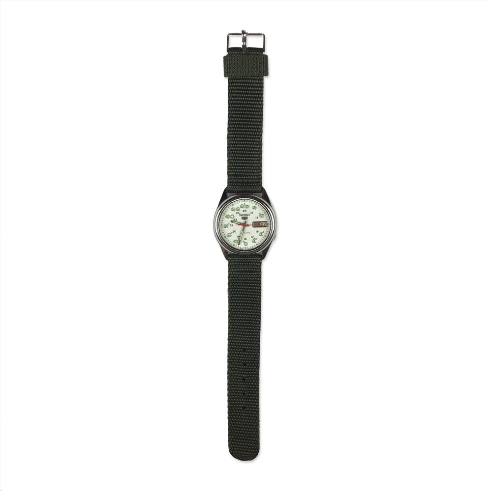 Seiko canvas strap watch sales