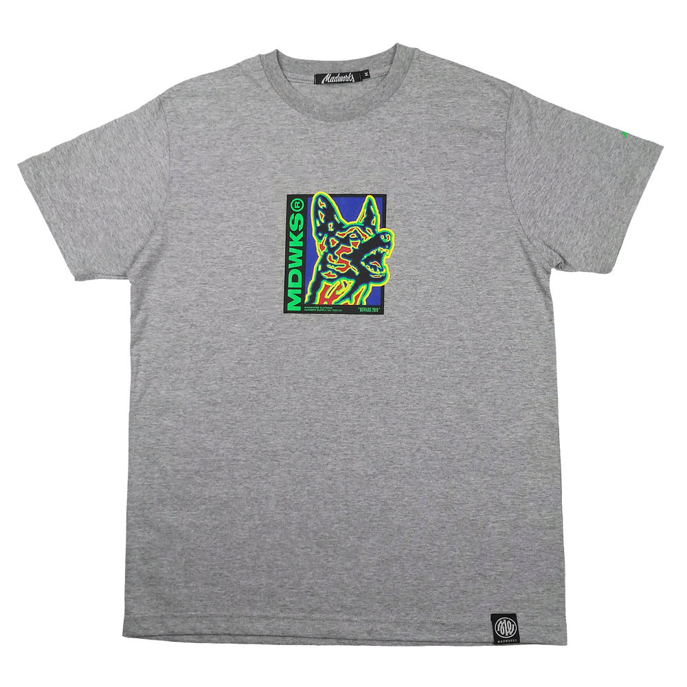 Beware Tee, Heather Grey