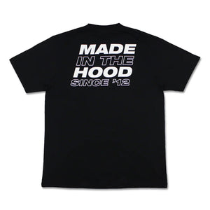 
                  
                    Made In The Hood Tee, Black
                  
                